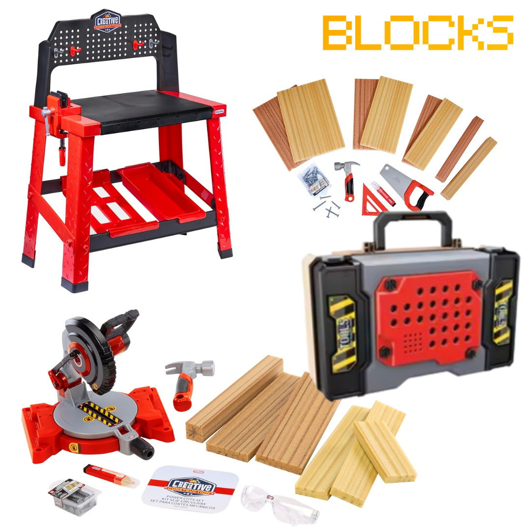 Kit Obra Divertida - Ferramentas Qualidade Premium (+150 utensílios)